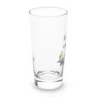 mirinconixのいろいろと四角いレトロなガラクタロボットくん Long Sized Water Glass :left