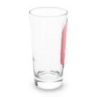 お絵かき屋さんの「やきそば」の赤ちょうちん（赤提灯） Long Sized Water Glass :left