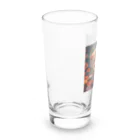 AQUAMETAVERSEの花に囲まれて幸せいっぱいの少女　なでしこ1478 Long Sized Water Glass :left