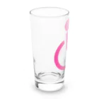 お絵かき屋さんの車椅子マーク（ピンク） Long Sized Water Glass :left