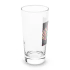 標識グッズ商店の世界中の非常口標識をスタイリッシュにアレンジ！ Long Sized Water Glass :left