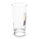 Pixel Art Goodsのケルン大聖堂（pixel art） Long Sized Water Glass :left