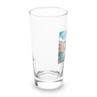 Pixel Art Goodsのヴェネチア（pixel art） Long Sized Water Glass :left