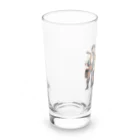 Pixel Art Goodsの村人（pixel art） Long Sized Water Glass :left