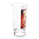 癒しと瞑想リセット開運法の愛染明王真言開運グッズ Long Sized Water Glass :left