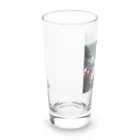 AI妖怪大図鑑のVR妖怪　ちゃるり Long Sized Water Glass :left