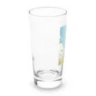 AQUAMETAVERSEのそよ風の中にいる女性　なでしこ1478 Long Sized Water Glass :left