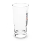 さぎょう擁の女騎士、桜の下で Long Sized Water Glass :left