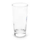 shop hrkのインクアートグラス【smokey blue】 Long Sized Water Glass :left