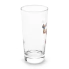 トレーニー@可愛いは正義の筋ネコ Long Sized Water Glass :left