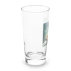 yoimonodeのうさぎくんの大冒険！2 Long Sized Water Glass :left