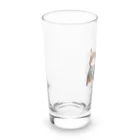 Y m @Y's shopの猫の家族 Long Sized Water Glass :left