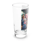 MTHのちーむのこんふりくとをするみにぶた仲介 Long Sized Water Glass :left