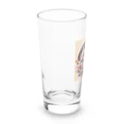 Huku5の全世界人気の柴犬 Long Sized Water Glass :left