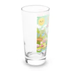 スタイリッシュベアーの春を感じるぷにぷにカエル Long Sized Water Glass :left