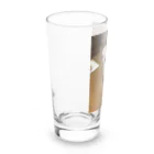 らぶみゅーの袋に隠れてるつもり(みゅーちゃんVer.) Long Sized Water Glass :left