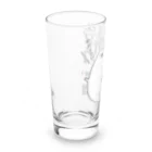 うさやの語彙力ゼロなアルパカ Long Sized Water Glass :left