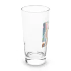 f-koroのかわいい笑顔がたまらない子猫 Long Sized Water Glass :left