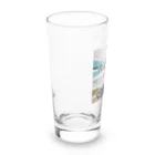 the blue seasonの風を切って、空と地を繋ぐ Long Sized Water Glass :left