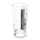 TENTENの朝のサボテン Long Sized Water Glass :left