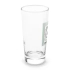 にゃんラボの落書きにゃんこシリーズ　コースターっぽい猫 Long Sized Water Glass :left