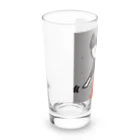 ペコりんショップの柴犬散歩拒否 Long Sized Water Glass :left