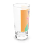 JINPACHIの努力家な男 Long Sized Water Glass :left