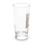 AQUAMETAVERSEのバラの花飾り　なでしこ1478 Long Sized Water Glass :left