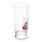 momonekokoのエモいウサギ Long Sized Water Glass :left