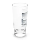 aICreationのモノクロの雪景色 Long Sized Water Glass :left