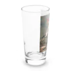 世界美術商店のサン＝ベルナール峠を越えるボナパルト Long Sized Water Glass :left