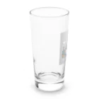 Harunashopの熊が車を運転中 Long Sized Water Glass :left