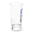 AQUAMETAVERSEの猫の吹奏楽団　なでしこ1478 Long Sized Water Glass :left