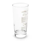毎日飴をせびられる人のパブリックドメイン フィッシング / ベージュ Long Sized Water Glass :left