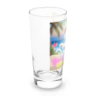 MeowMartのフラにゃん Long Sized Water Glass :left