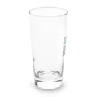 幸運招来の太陽さん Long Sized Water Glass :left