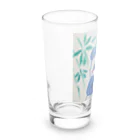 モチクマのモフモフパンダ君 Long Sized Water Glass :left