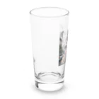 no name...の《背景が変わる⁉️》ウルフ×ウルフカット🐺 Long Sized Water Glass :left