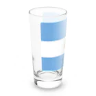 お絵かき屋さんのアルゼンチンの国旗 Long Sized Water Glass :left