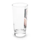 美少女学院の金髪美少女　七海ちゃん Long Sized Water Glass :left