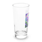 かるるんショップのアヤメと虹と妖精と Long Sized Water Glass :left