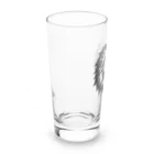 yielanggo007のライオン白黒 Long Sized Water Glass :left