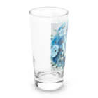 RAMU--JAYの青いガーベラ Long Sized Water Glass :left