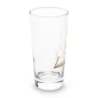 ronstr_の本読み子猫 Long Sized Water Glass :left