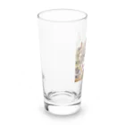 noririnoのウサギの親子 Long Sized Water Glass :left