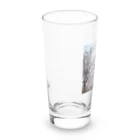 puakeli 合同会社の枝垂れ桜と五重塔 Long Sized Water Glass :left