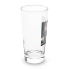 AI Design Labの星を見る猫 Long Sized Water Glass :left