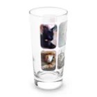 サーバルさんと仲良し家族😻のにゃんこ大集合 Long Sized Water Glass :left