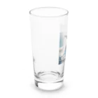 Toro Rosso Shopのジャンプする鯨 2 Long Sized Water Glass :left