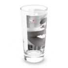 A&MのCool girl【モノクロ】 Long Sized Water Glass :left